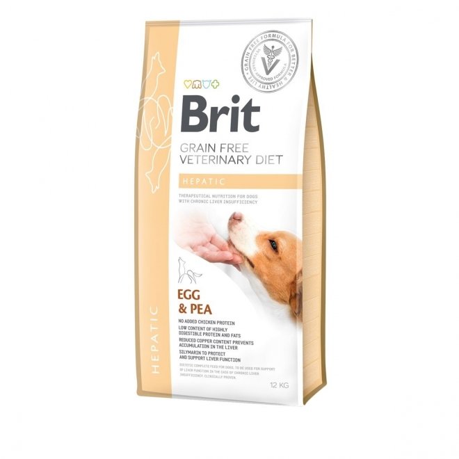 Brit Veterinary Diet Dog Hepatic Grain Free Egg & Pea