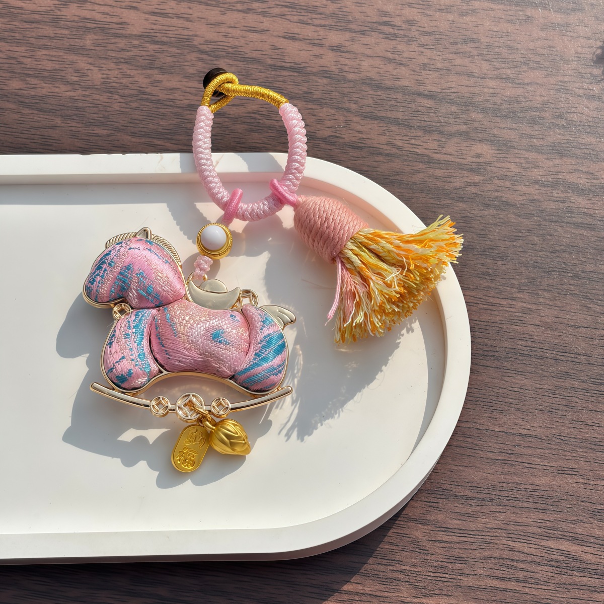 Chinese style embroidery gourd pendant decoration