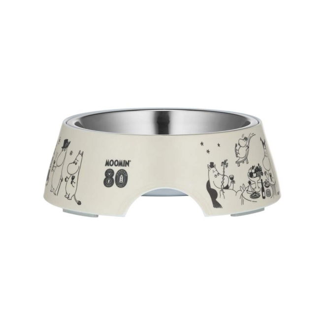 Moomin for Pets Moomin 80 år Matskål