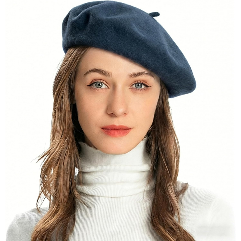 Wool French Beret Hat