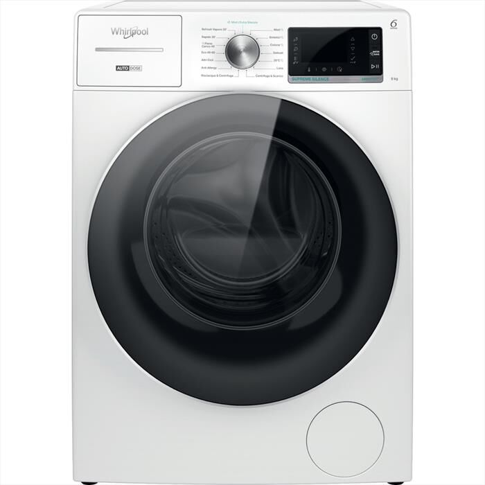WHIRLPOOL - Lavatrice SUPREME SILENCE W8 W946WR IT 9 Kg - A-Bianco