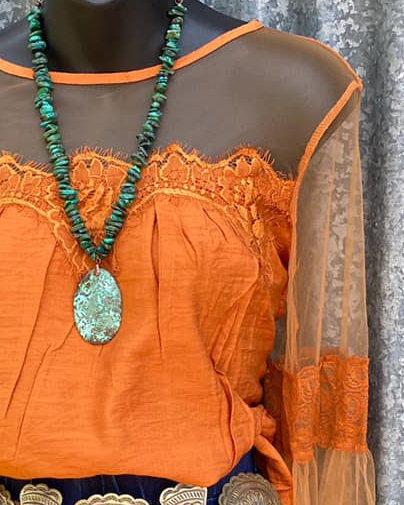 Boho Lady Rancher Top