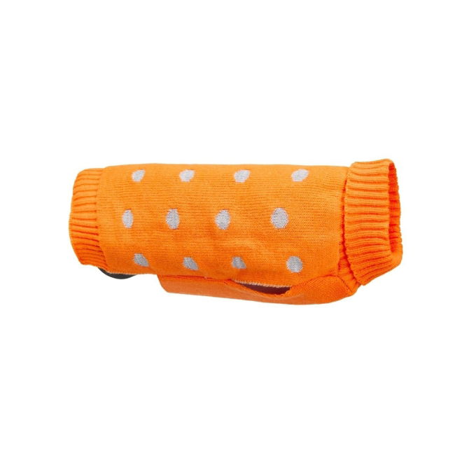 Basic Reflective Dot hundegenser orange