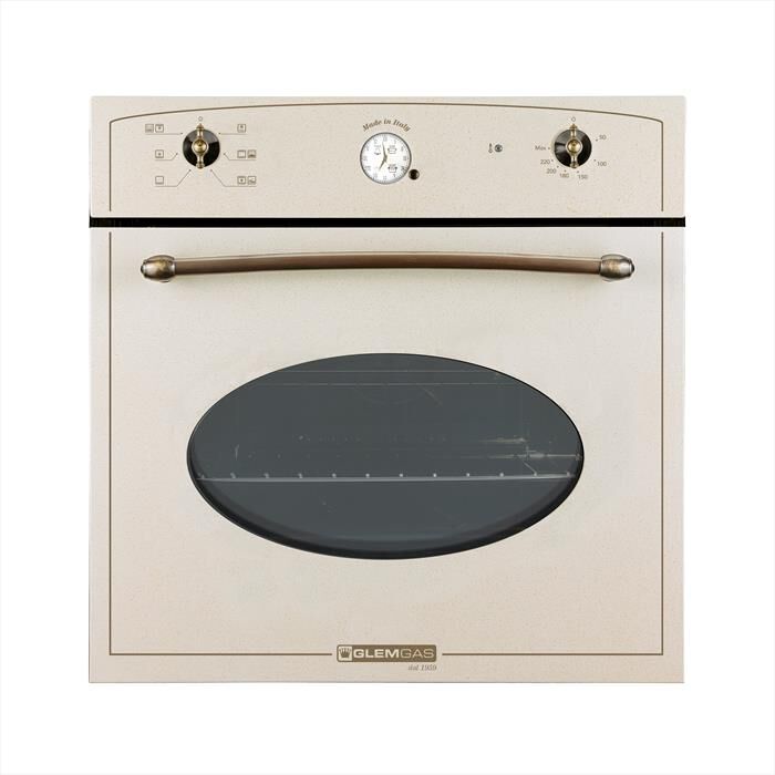 GLEM GAS - Forno incasso elettrico GFT64SA-S3 Classe A-SABBIA