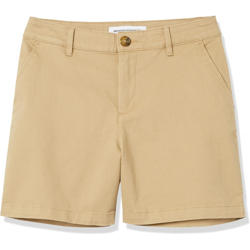 Women's Mid-Rise Slim-Fit 5 Inch
