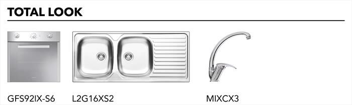 GLEM GAS - Piano cottura a gas GT955IX 5 fuochi 86cm-Acciaio Satinato