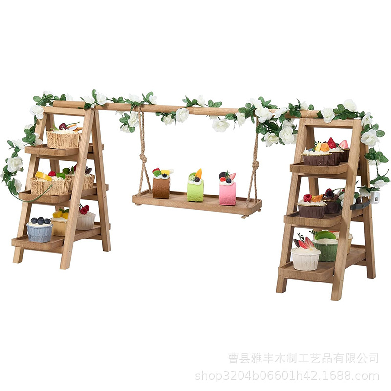 Wooden cupcake stand desktop wooden cupcake display stand desktop wooden display stand