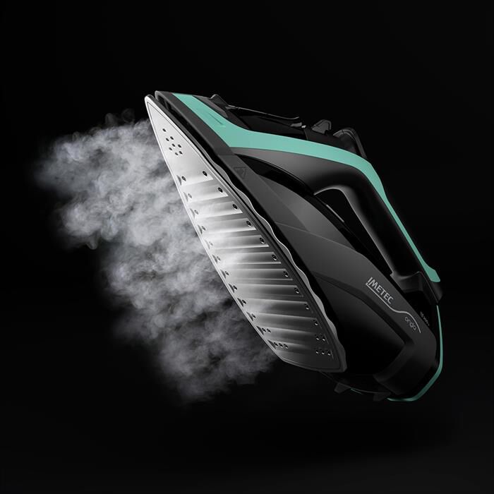 IMETEC - FERRO DA STIRO A VAPORE IMETEC ONDA F1-Nero, Turchese