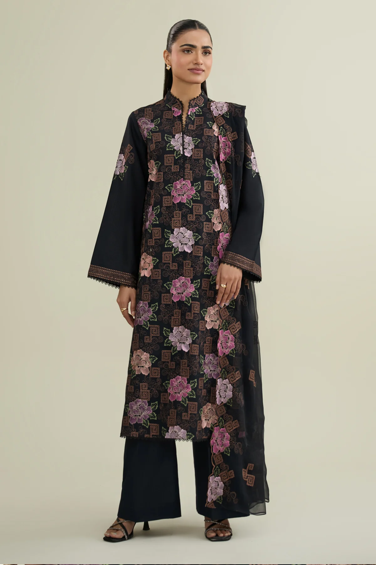 VISCOSE KARANDI | EMBROIDERED