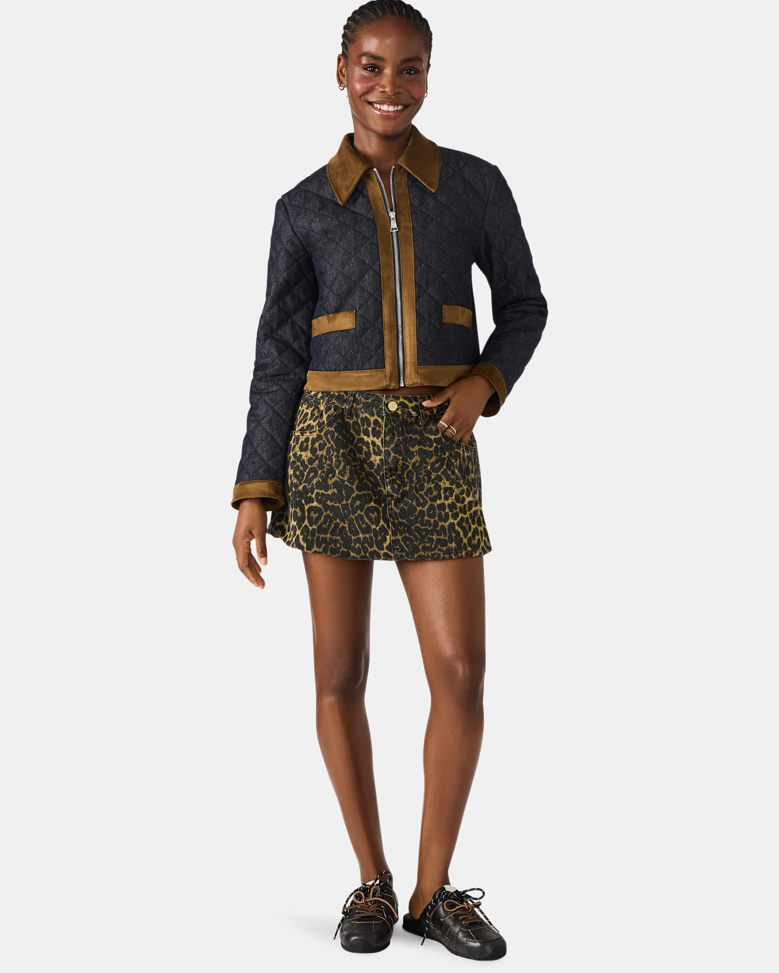 AGATHAN JACKET DARK BLUE DENIM