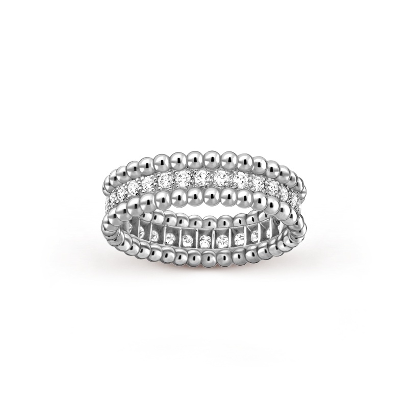 Perlee diamonds ring, 1 row