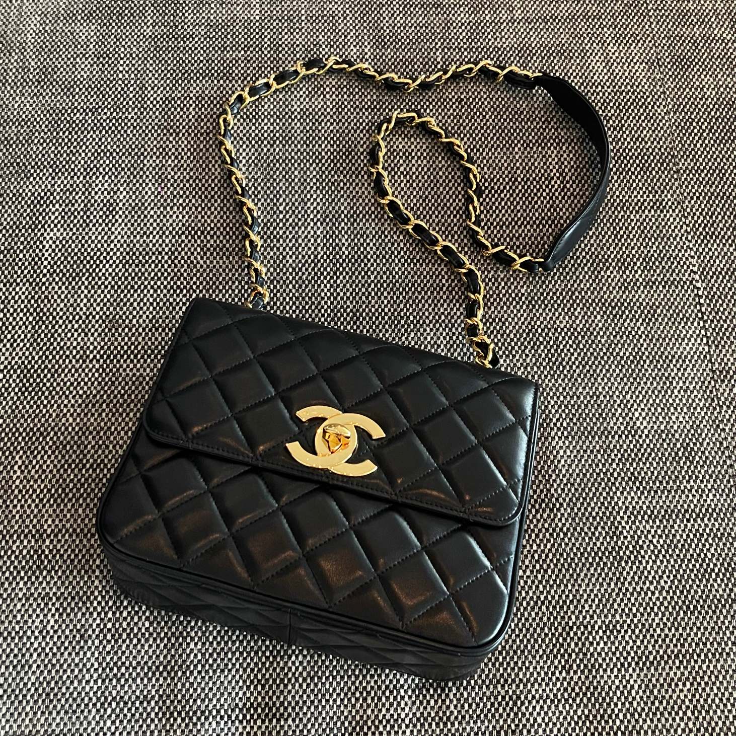 Vintage Large CC Camera Bag  Square Bag - Mocuir