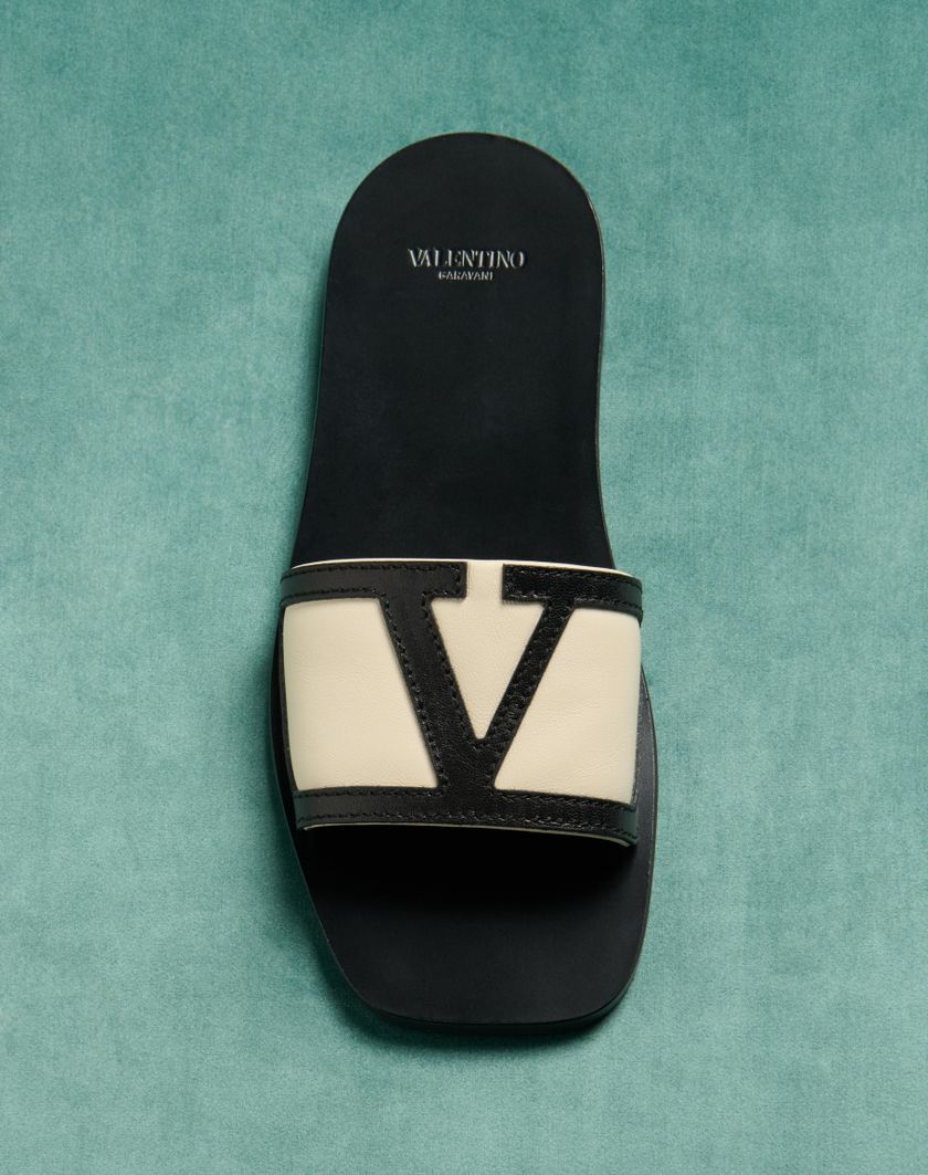 VIVA SUPERSTAR SLIDE SANDAL IN NAPPA LEATHER