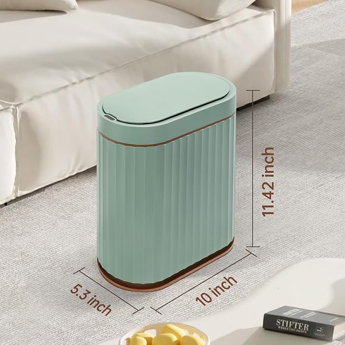 SMARTTOSS Bathroom Trash Can with Automatic