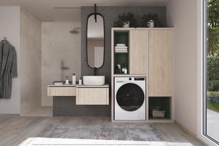 CANDY - Lavatrice BP 412BL8-S 12Kg Classe A-Bianco