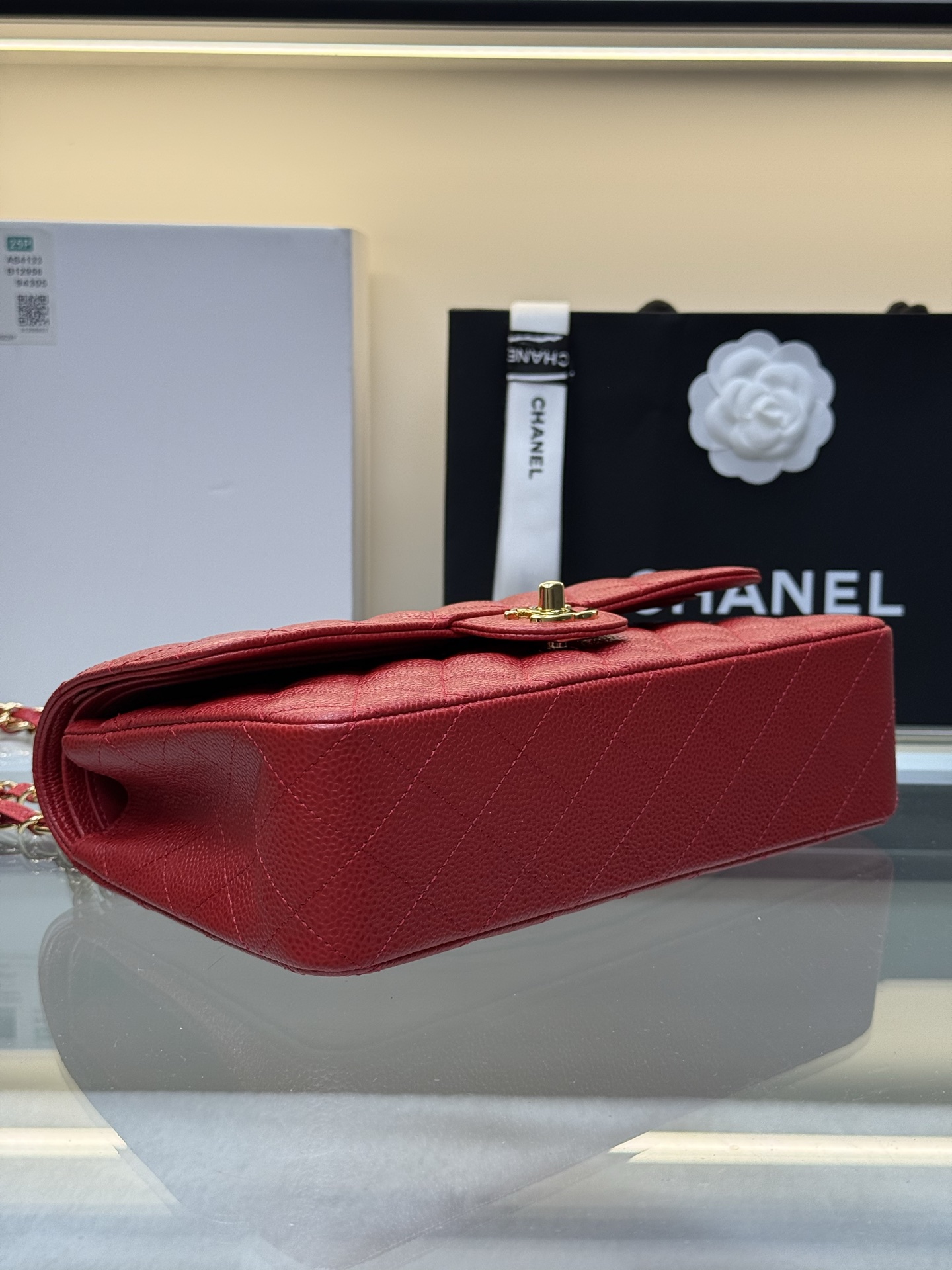 Classic Flap Bag（Red） - Mocuir