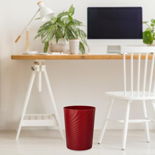 SMARTTOSS Plastic Small Trash Can Wastebasket