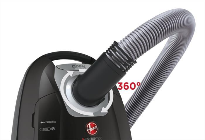 HOOVER - Aspirapolvere a traino HE520PET 011-Nero