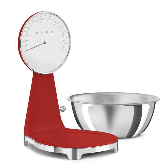 SMEG - Bilancia da cucina KSF01RDWW-Rosso