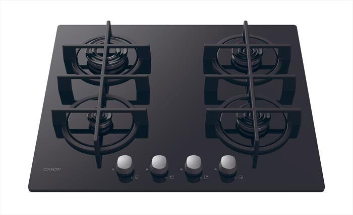 CANDY - Piano cottura a gas CVG6B 59,5 cm-Nero