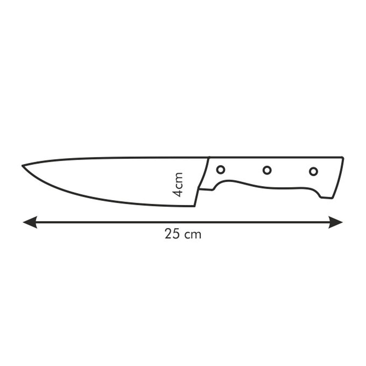 Nůž kuchařský HOME PROFI 14 cm