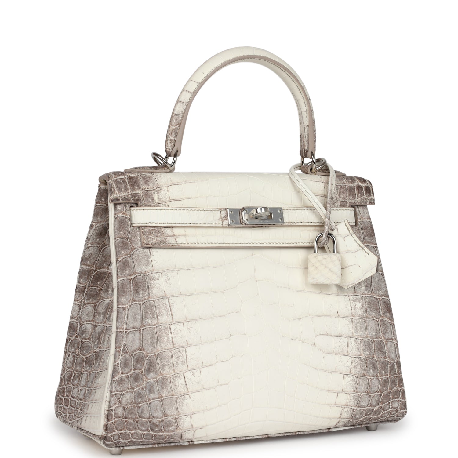 Kelly Retourne 25 Himalaya Niloticus Crocodile Palladium Hardware