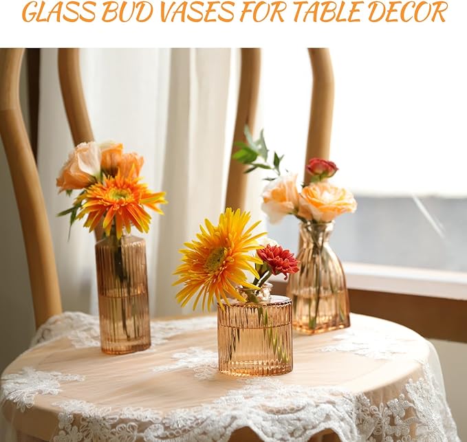 VASEA Bud Vases Set of 12