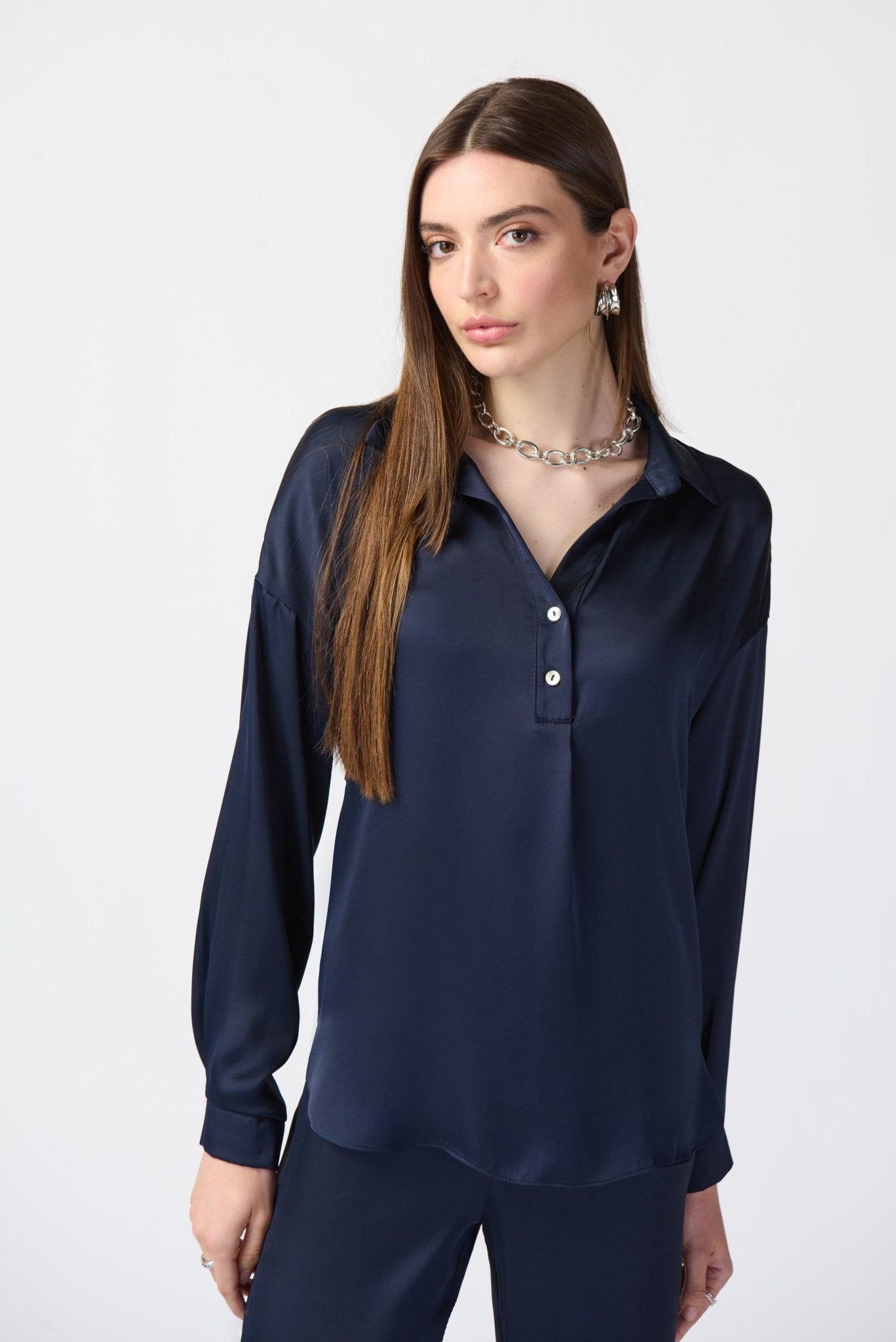 Effortless Elegance Satin Top