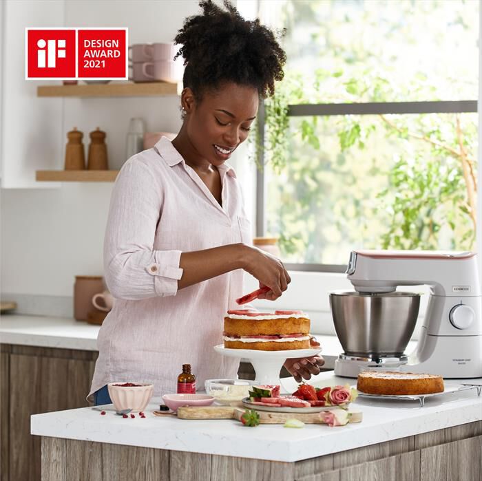 KENWOOD. - Planetaria Titanium Chef Baker KVC65.001SI-SILVER