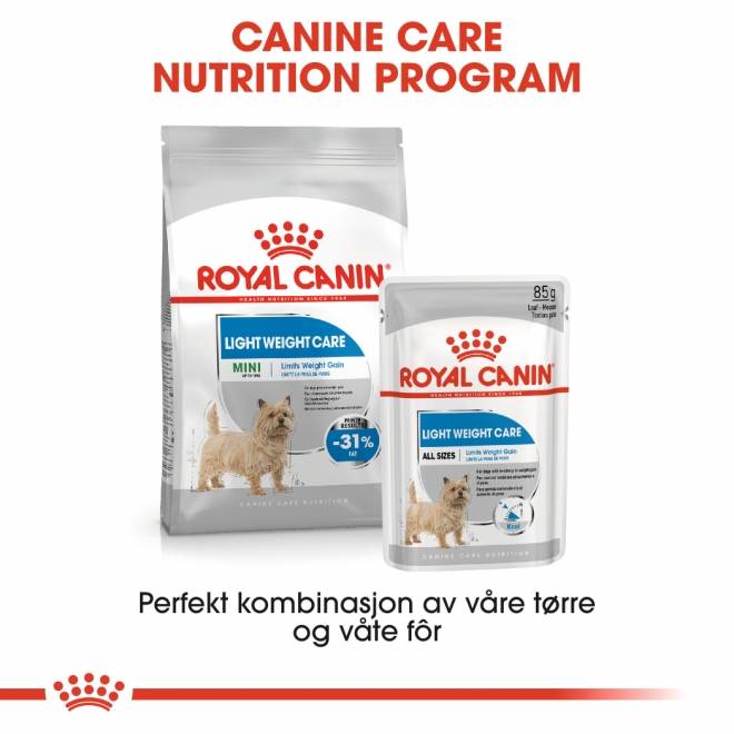 Royal Canin Light Weight Care Adult Loaf våtfôr til hund 12x85 g