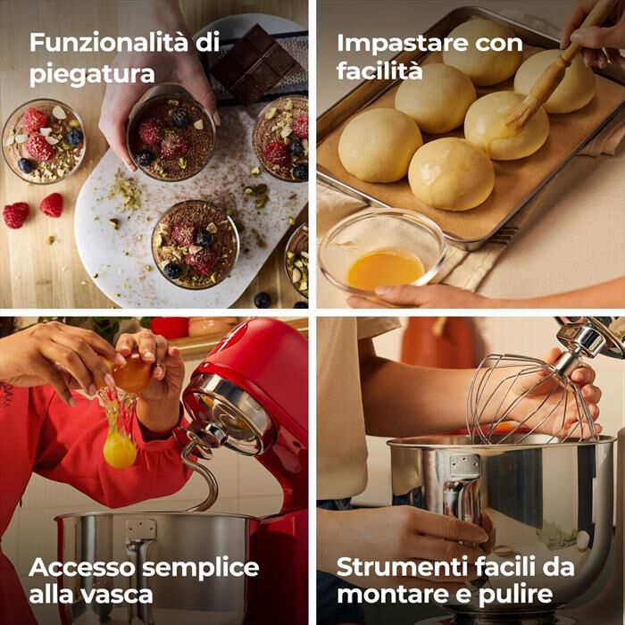 KENWOOD. - Planetaria kMix KMX751ARD-Rosso