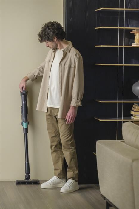 HOOVER - Aspirapolvere ricaricabile HF201P 011-Blu