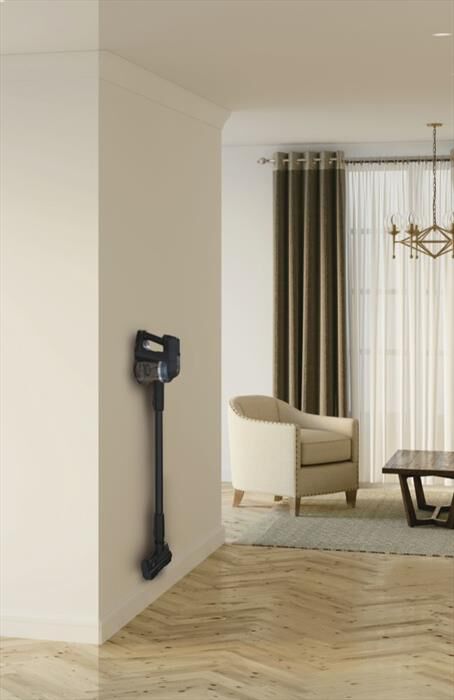 HOOVER - Aspirapolvere ricaricabile HF401P 011-Nero, Argento