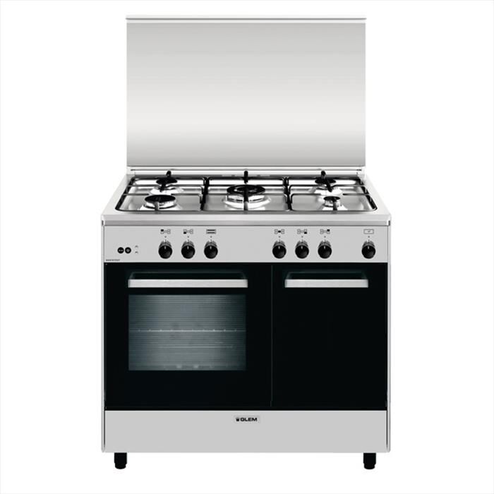 GLEM GAS - Cucina a gas AR965GI Classe A-Inox