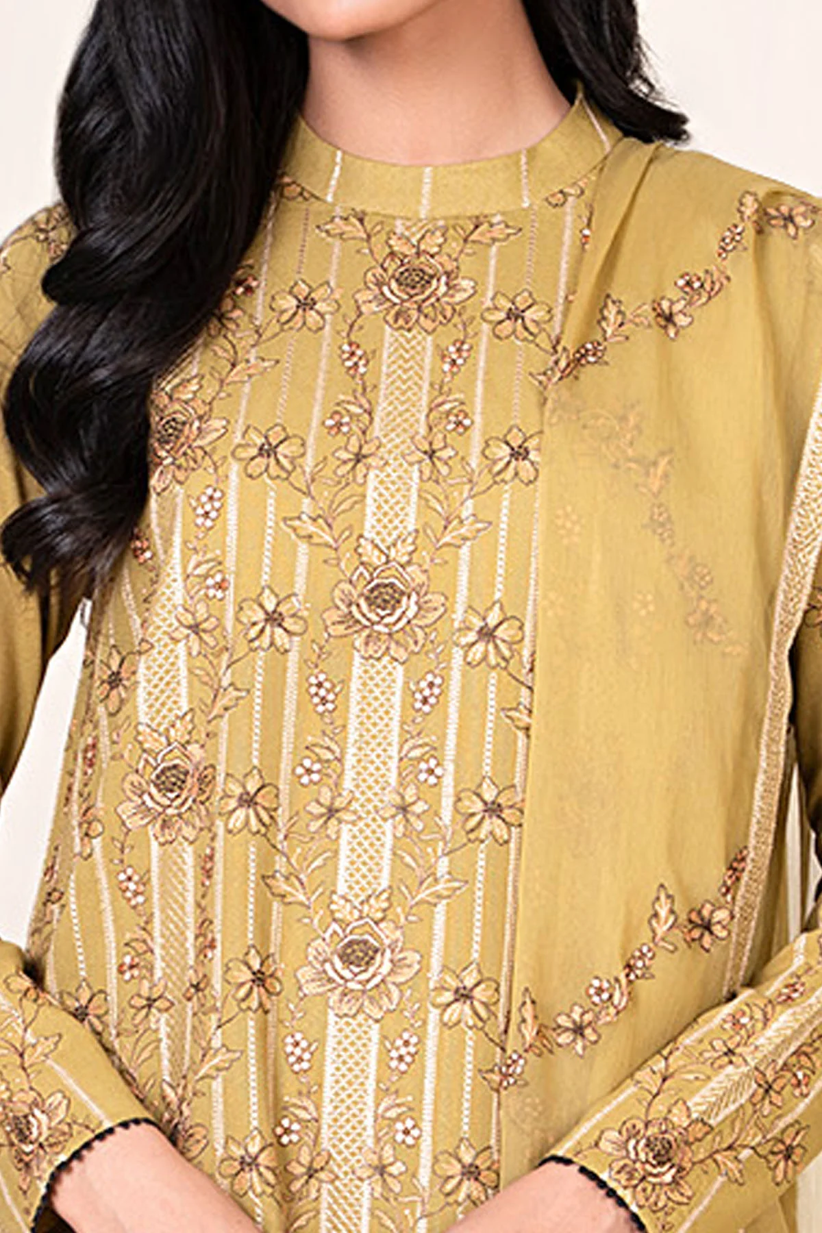 VISCOSE KARANDI  | EMBROIDERED