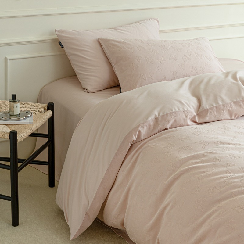 Long-staple cotton bed set of four 100% cotton 60 cotton jacquard quilt cover bed linen