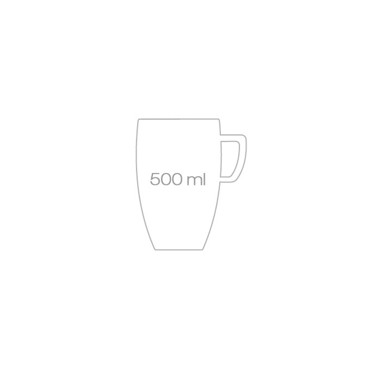 Hrnek na kávu latte CREMA