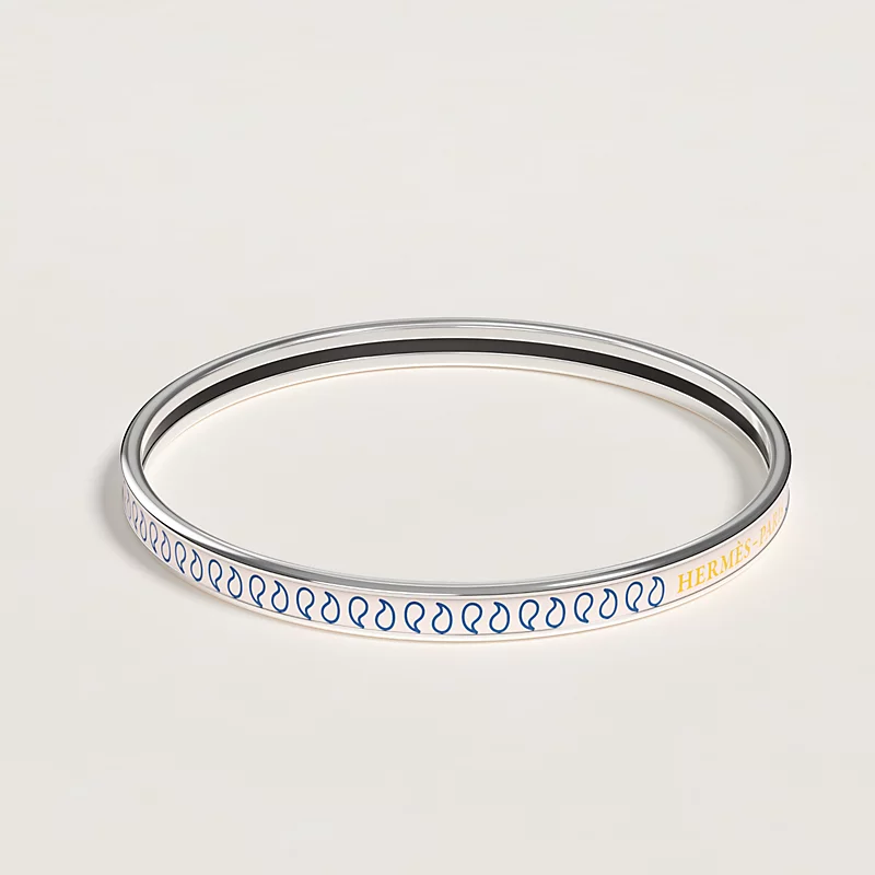 Palmettes Composees enamel bracelet