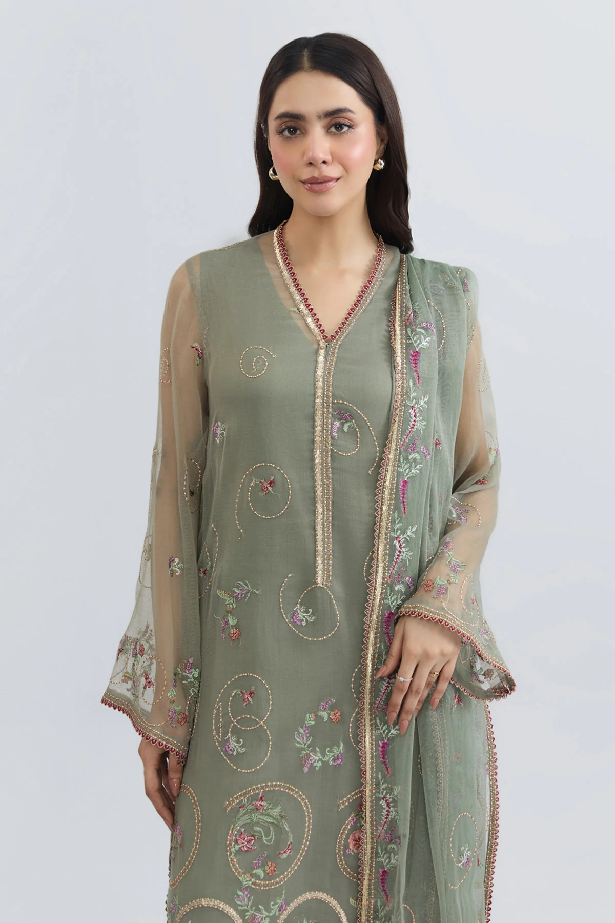 CHERRY NET | EMBROIDERED