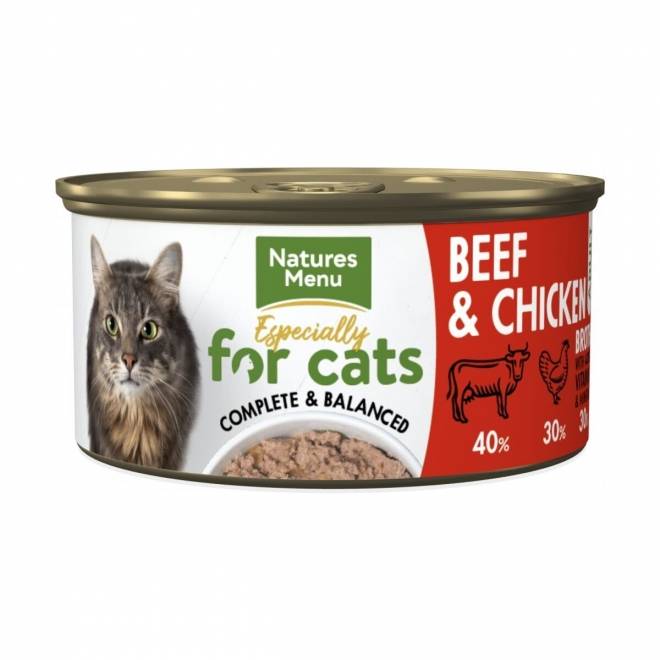 Natures Menu Cat Adult Beef & Chicken, 85 g