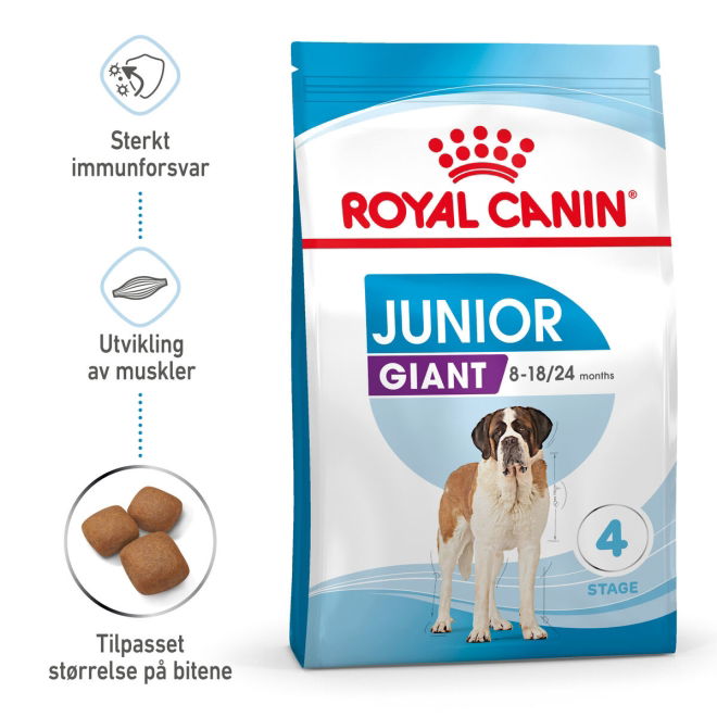 Royal Canin Giant Junior tørrfôr til valp
