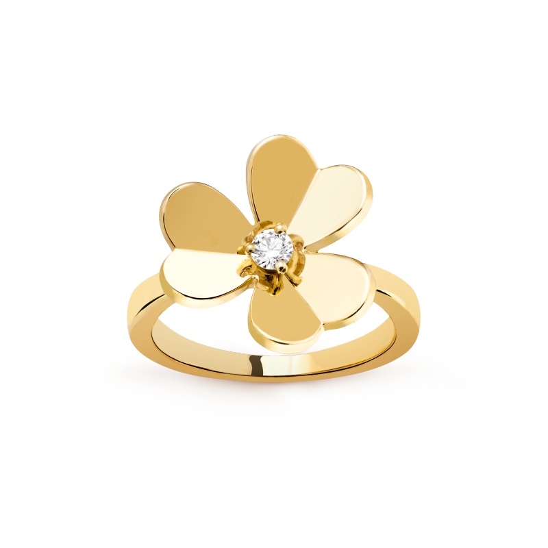 Frivole ring, 1 flower, small model