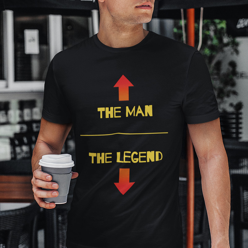 The Man & The Legend T-shirt