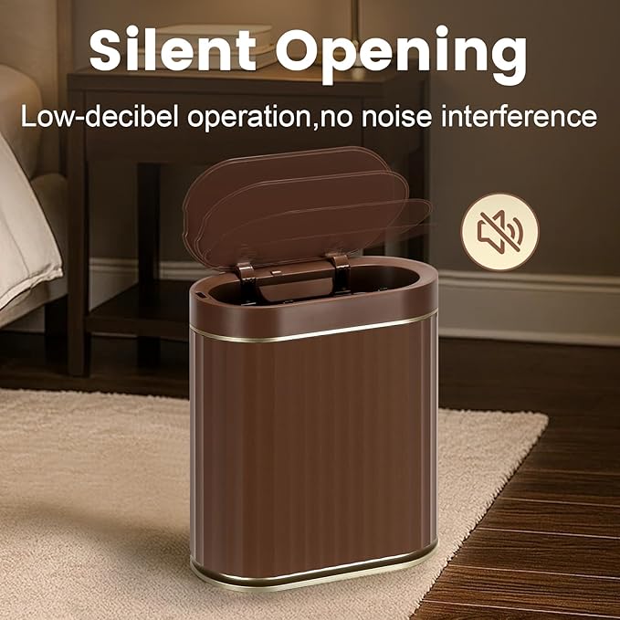 SMARTTOSS Bathroom Motion Sensor Trash can