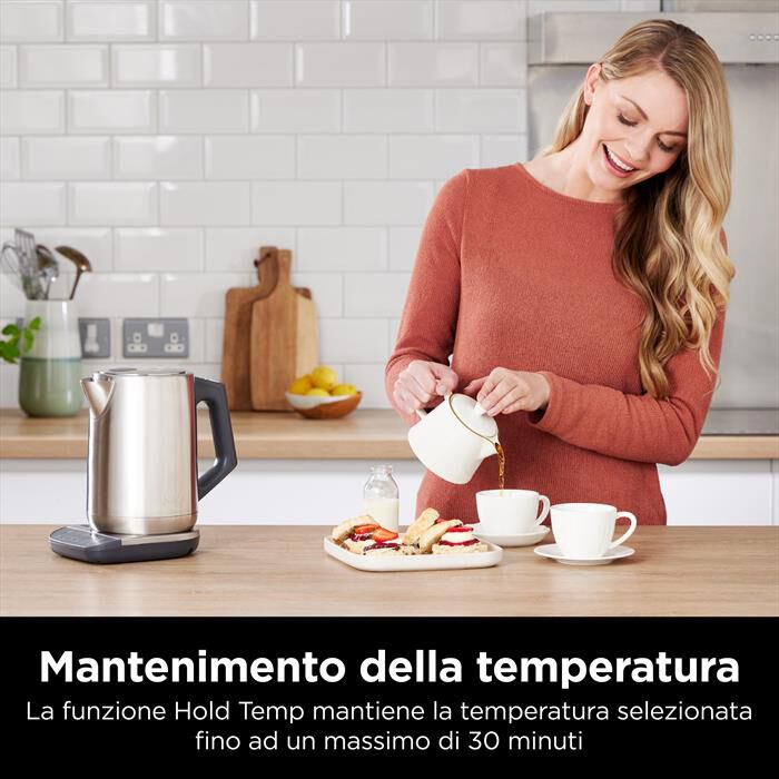 NINJA - Bollitore KT201EU PRECISION TEMP. ELECTRIC KETTLE-ACCIAIO