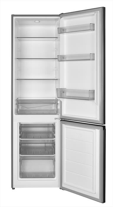 TECHLIFE - Frigorifero combinato TFCB262IX Classe E 262Lt-Inox