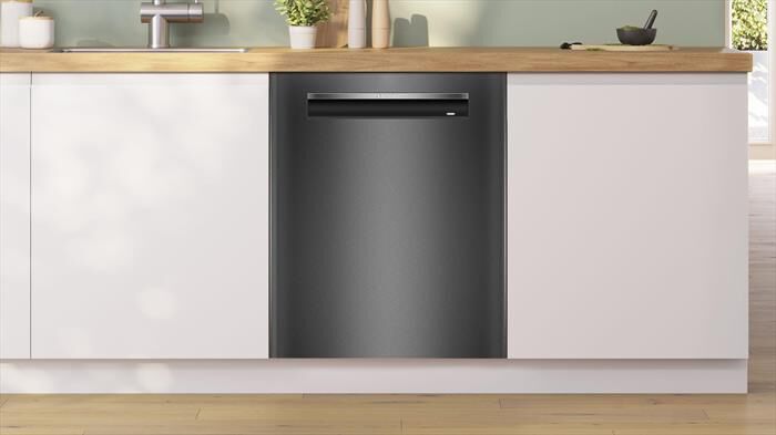 BOSCH - Lavastoviglie SMP4ECC72S Classe A 14 Coperti-Acciaio nero spazzolato