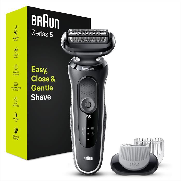 BRAUN - Rasoio SERIES 5 51-W1600S-BIANCO