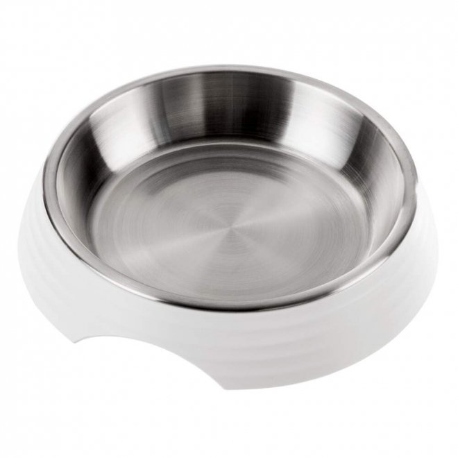 Basic Meow Melamine Skål Metall
