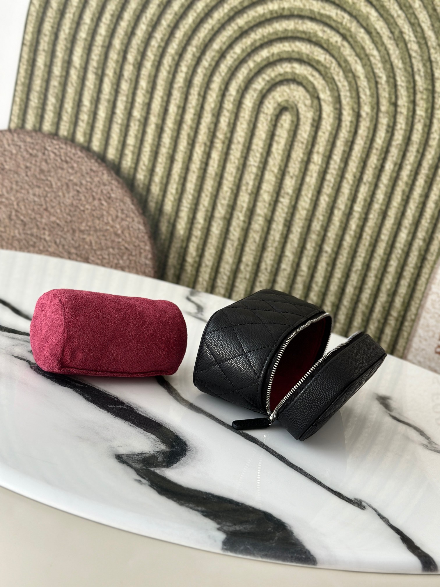 25C/26C SmallMedium Vanity Case - Mocuir